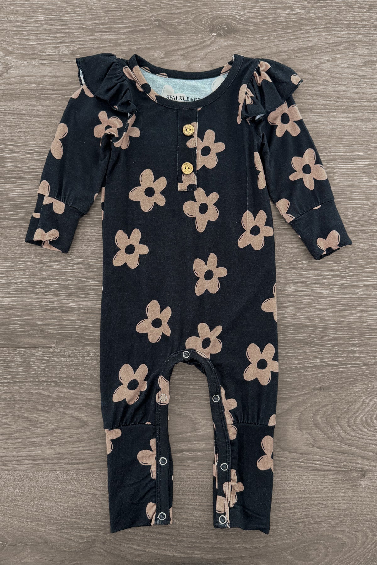 Bamboo Midnight Blossom Onesie