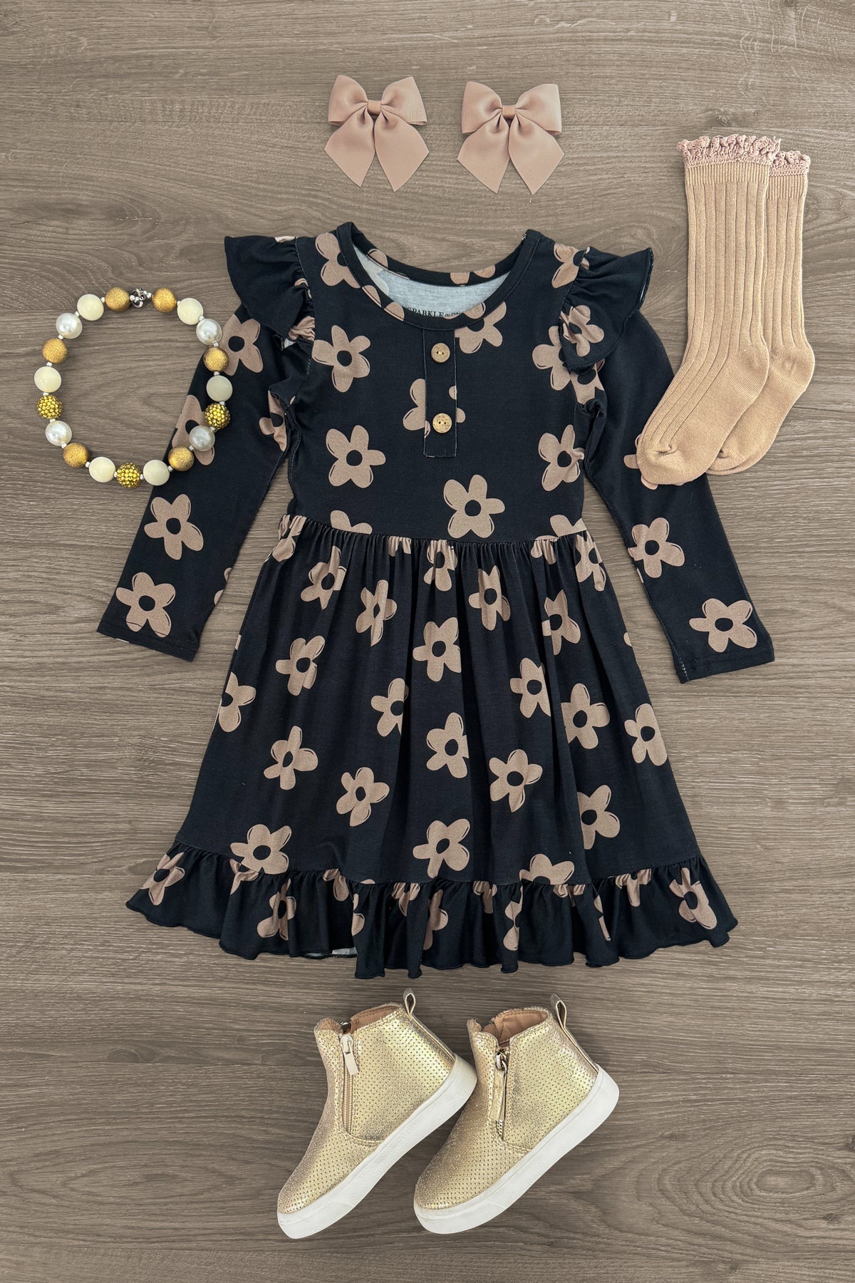 Bamboo Midnight Blossom Dress