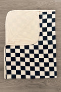 Bamboo Modern Checks Double Sided Blanket