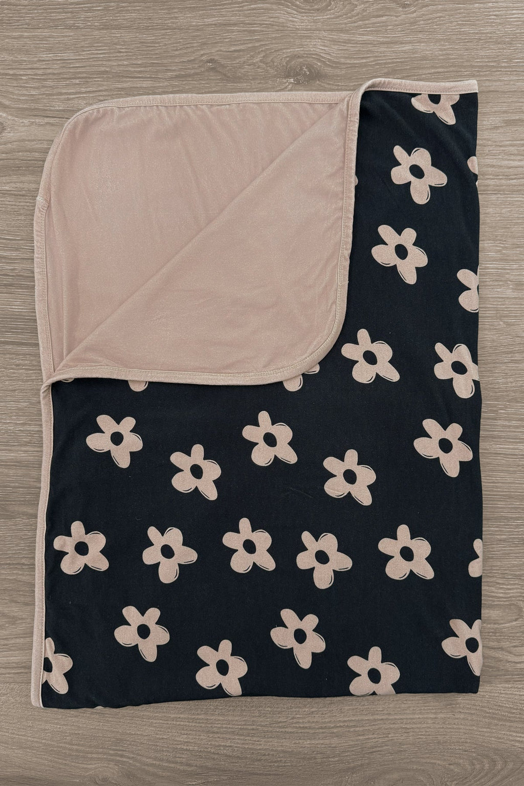 Bamboo Midnight Blossom Double Sided Blanket