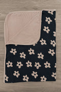 Bamboo Midnight Blossom Double Sided Blanket