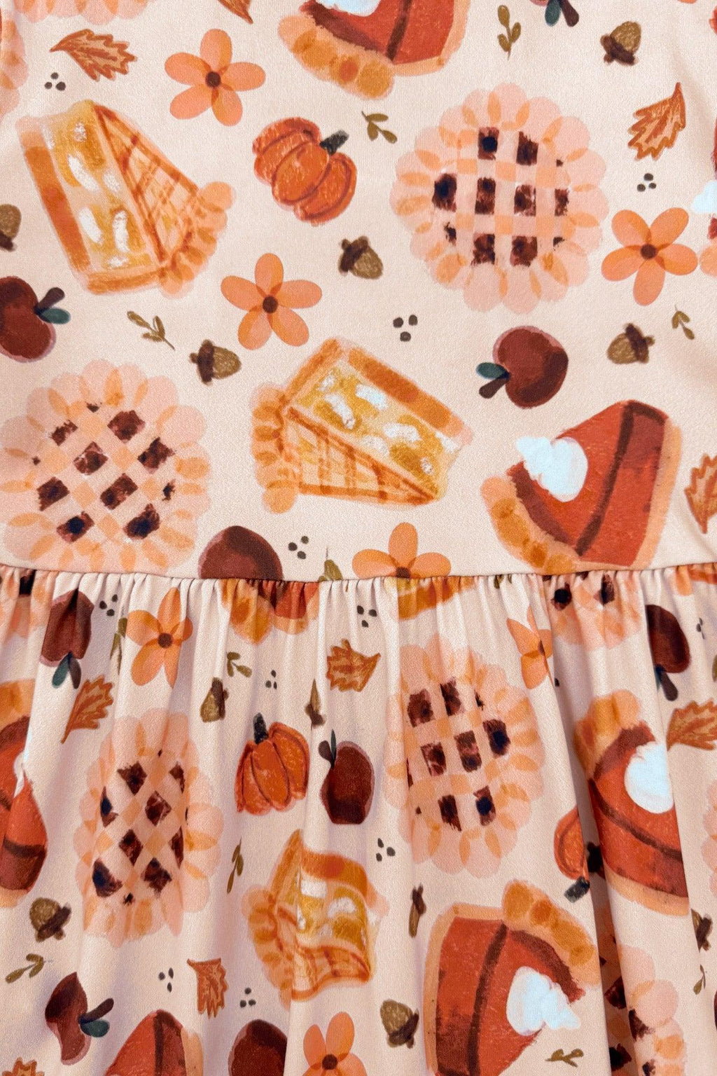 Autumn Pie Ruffle Dress