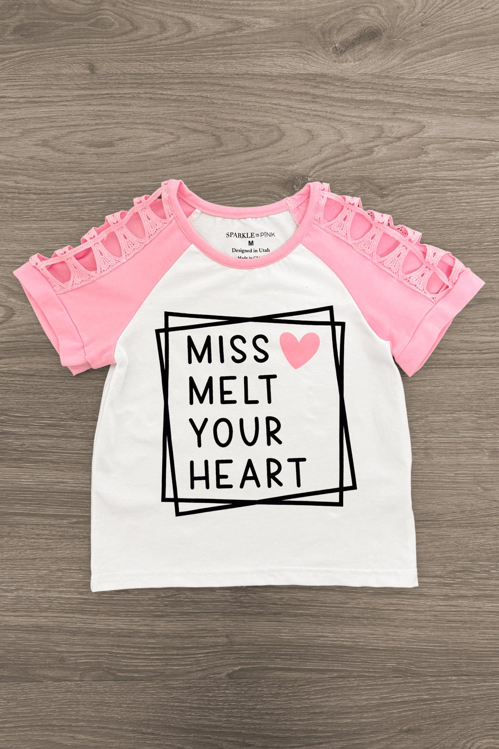 "Mr. Steal Your Heart & Miss Melt Your Heart" Top - Boy or Girl