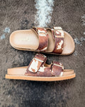 Alma Sandal in Brown Cow by Very G