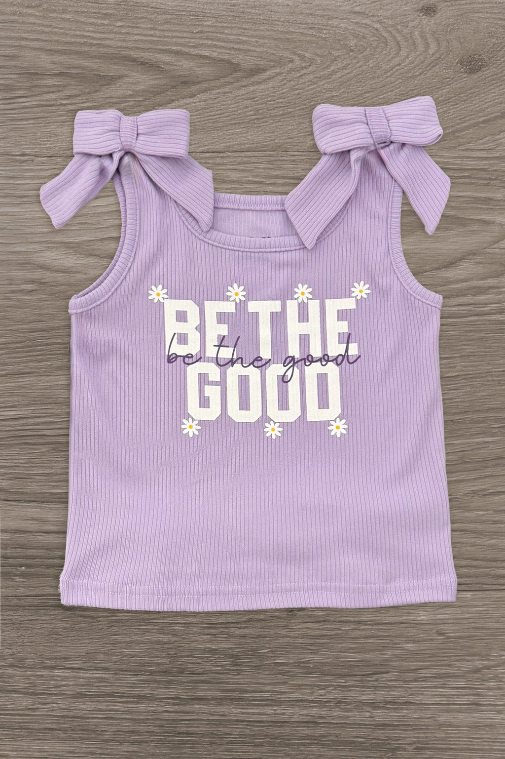 "Be The Good" Daisy Denim Skirt Set