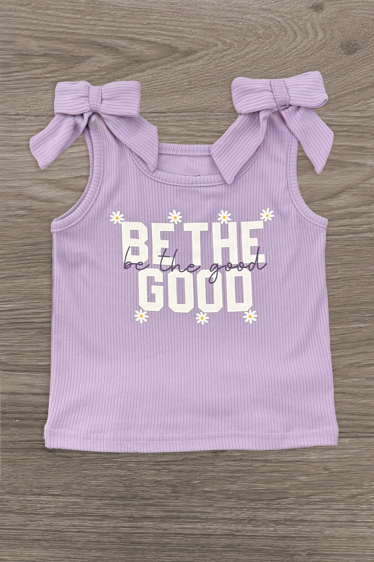 "Be The Good" Daisy Denim Skirt Set