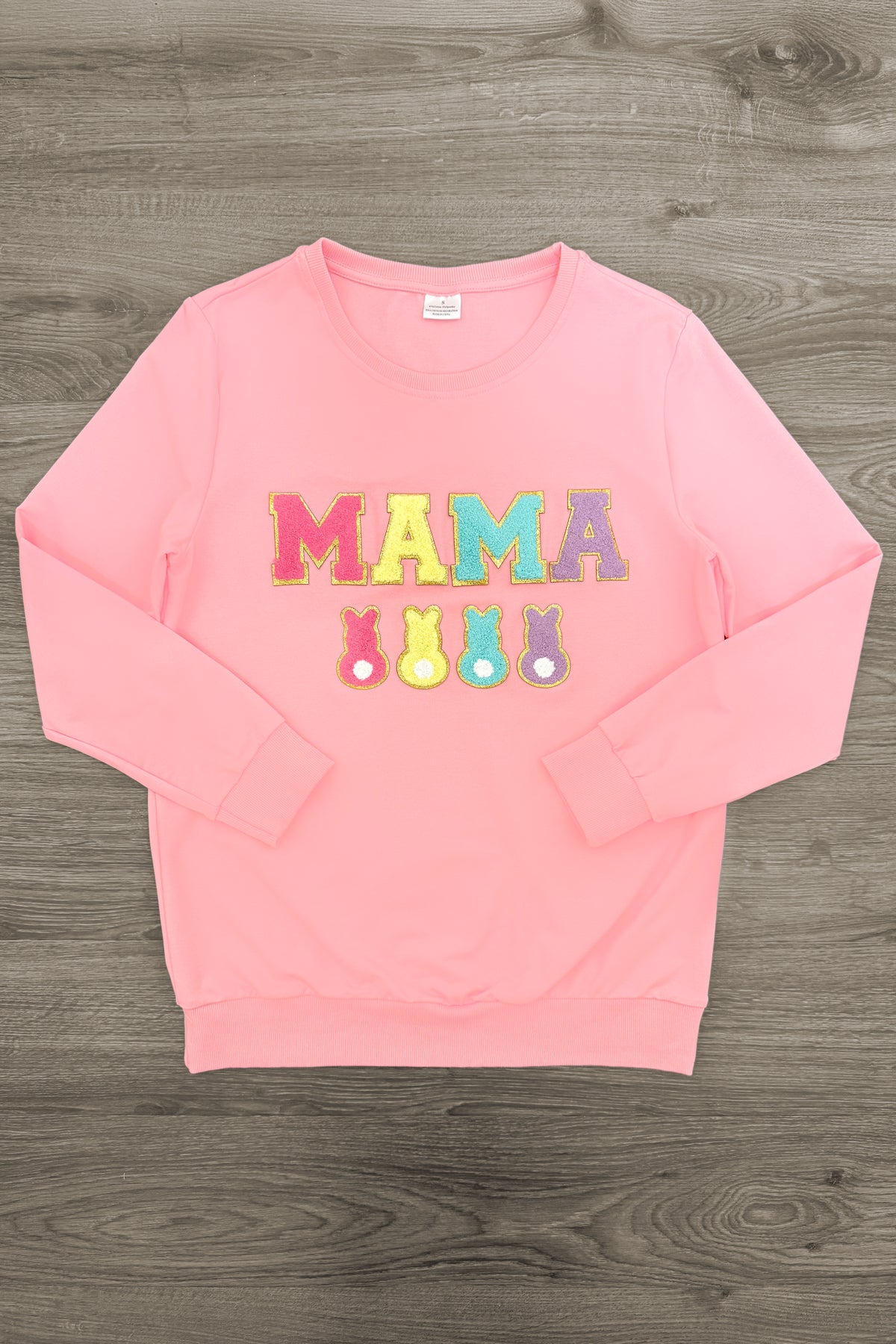 Mom & Me - "Mama & Mini" Pink Peep Top