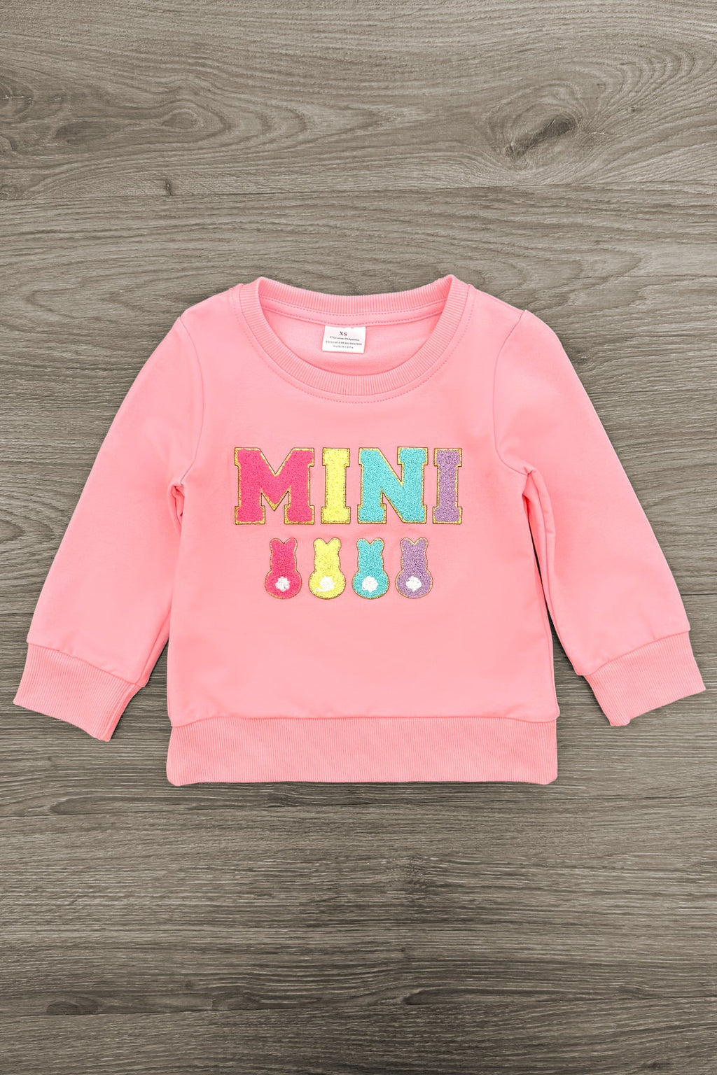 Mom & Me - "Mama & Mini" Pink Peep Top