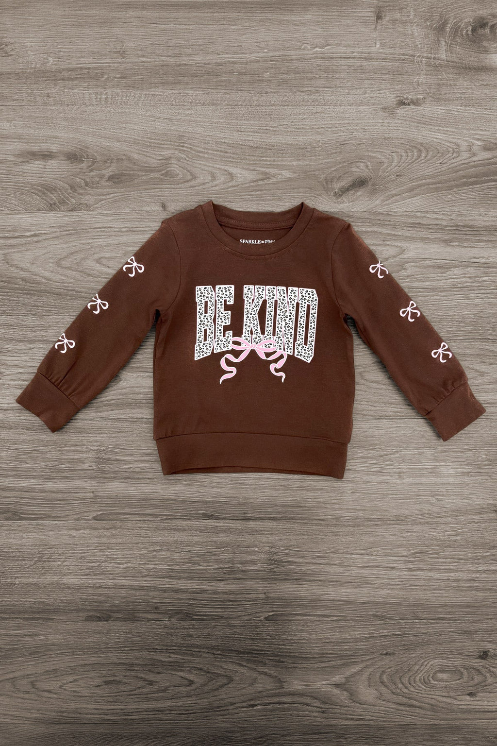 "Be Kind" Cheetah Denim Bell Bottom Set