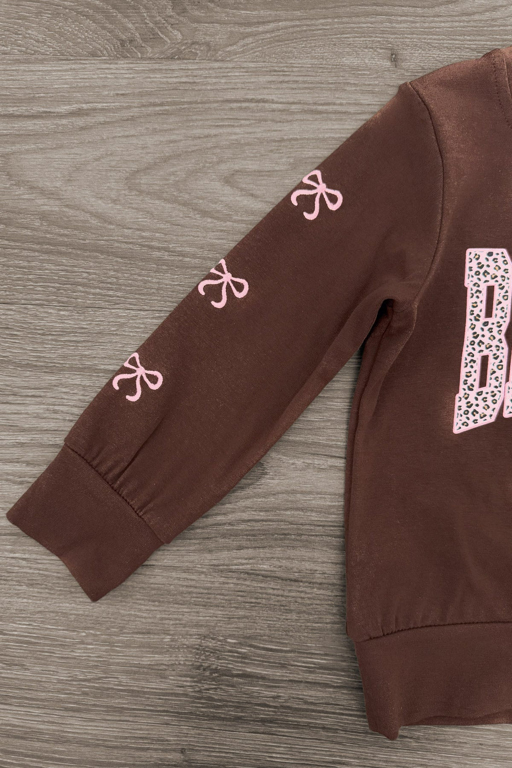 "Be Kind" Cheetah Denim Bell Bottom Set