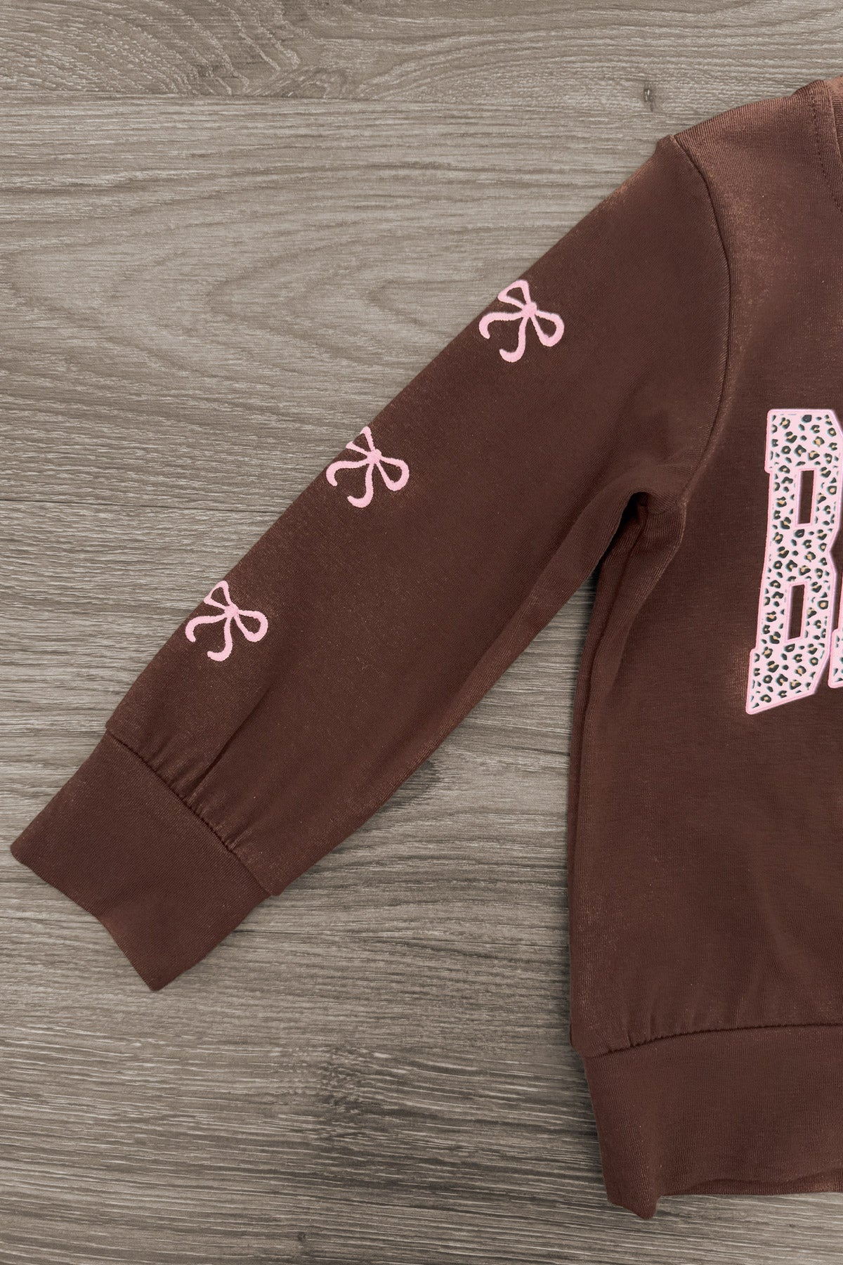 "Be Kind" Cheetah Denim Bell Bottom Set
