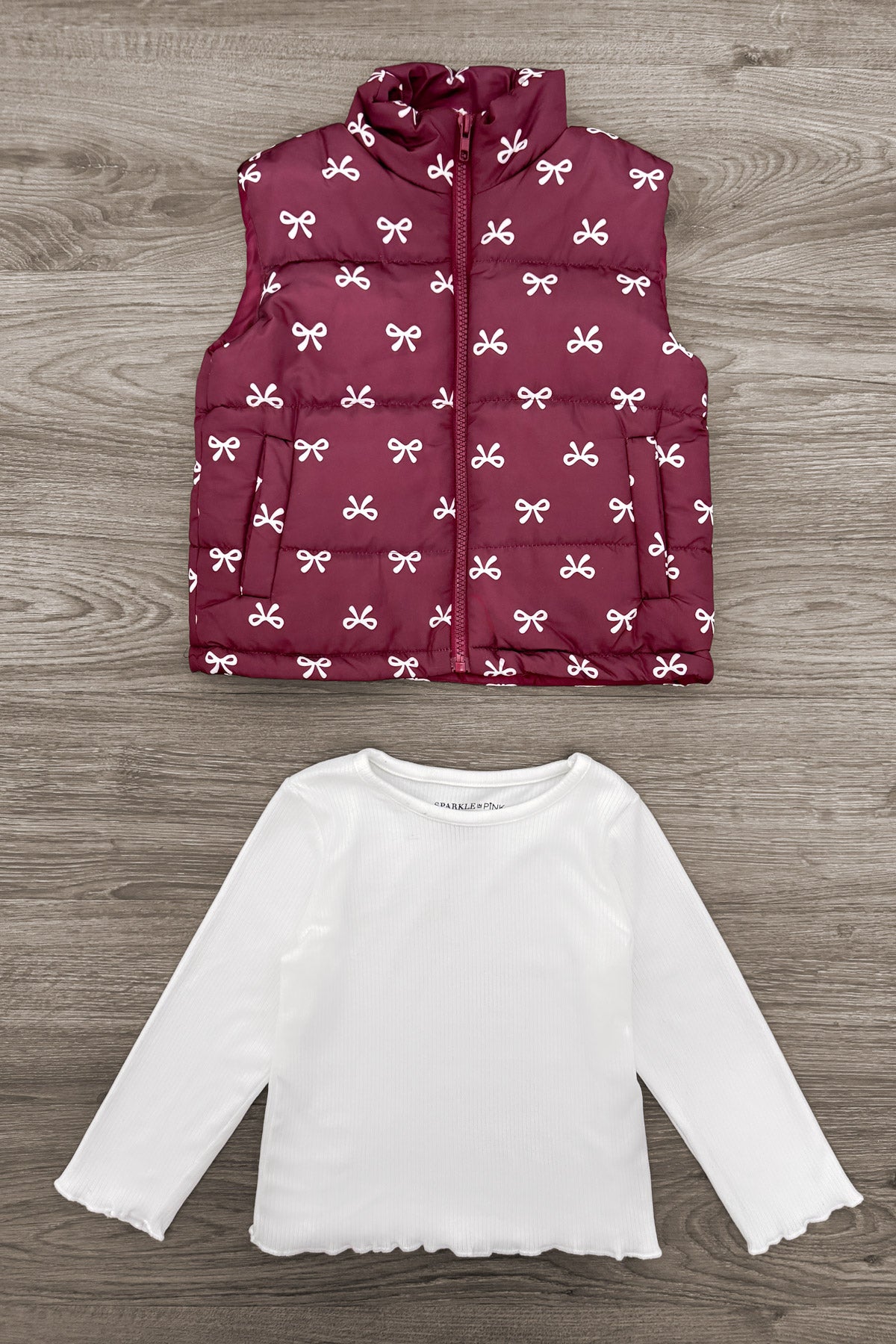 Mom & Me - Bow Vest Set