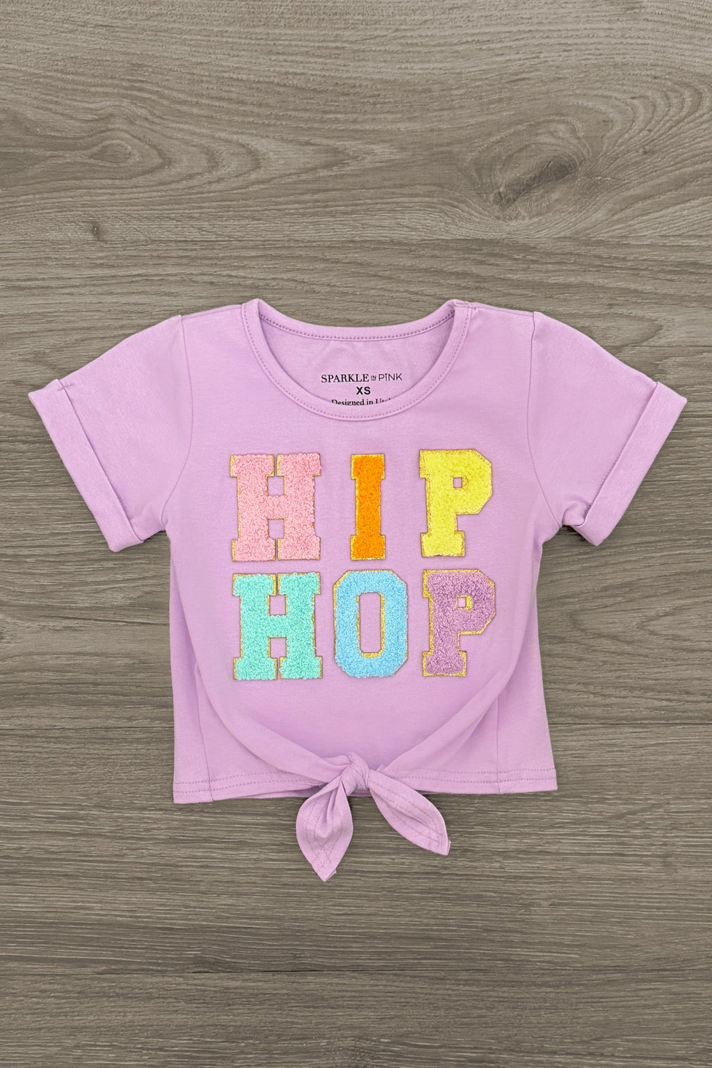 "Hip Hop" Rainbow Peep Flare Pant Set