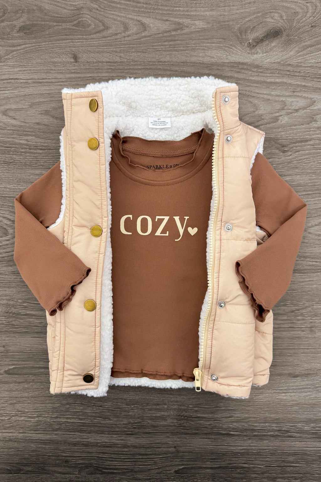 Mom & Me - "Cozy" Vest Set