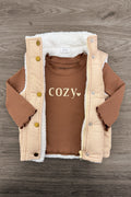 Mom & Me - "Cozy" Vest Set