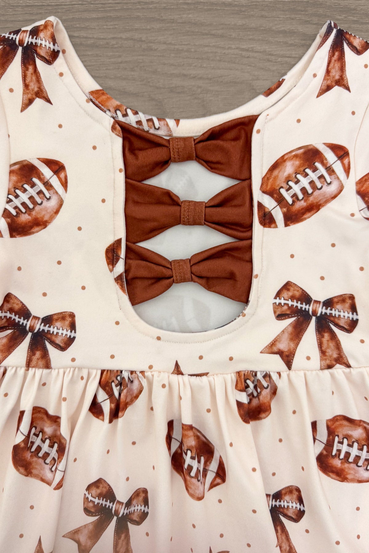 Football Bow Dress