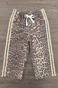 Cheetah Print Denim Pants