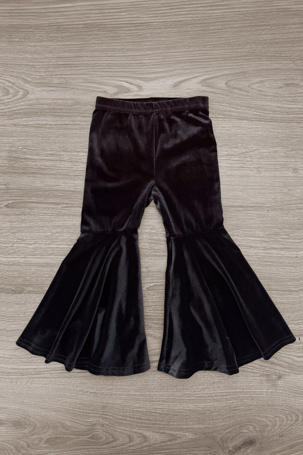 "Boo" Velvet Bell Bottom Set