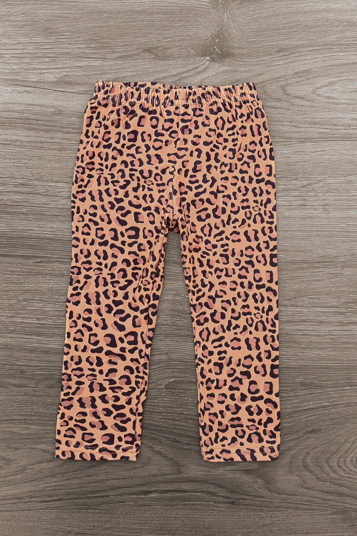 Faux Denim Cheetah Legging Set
