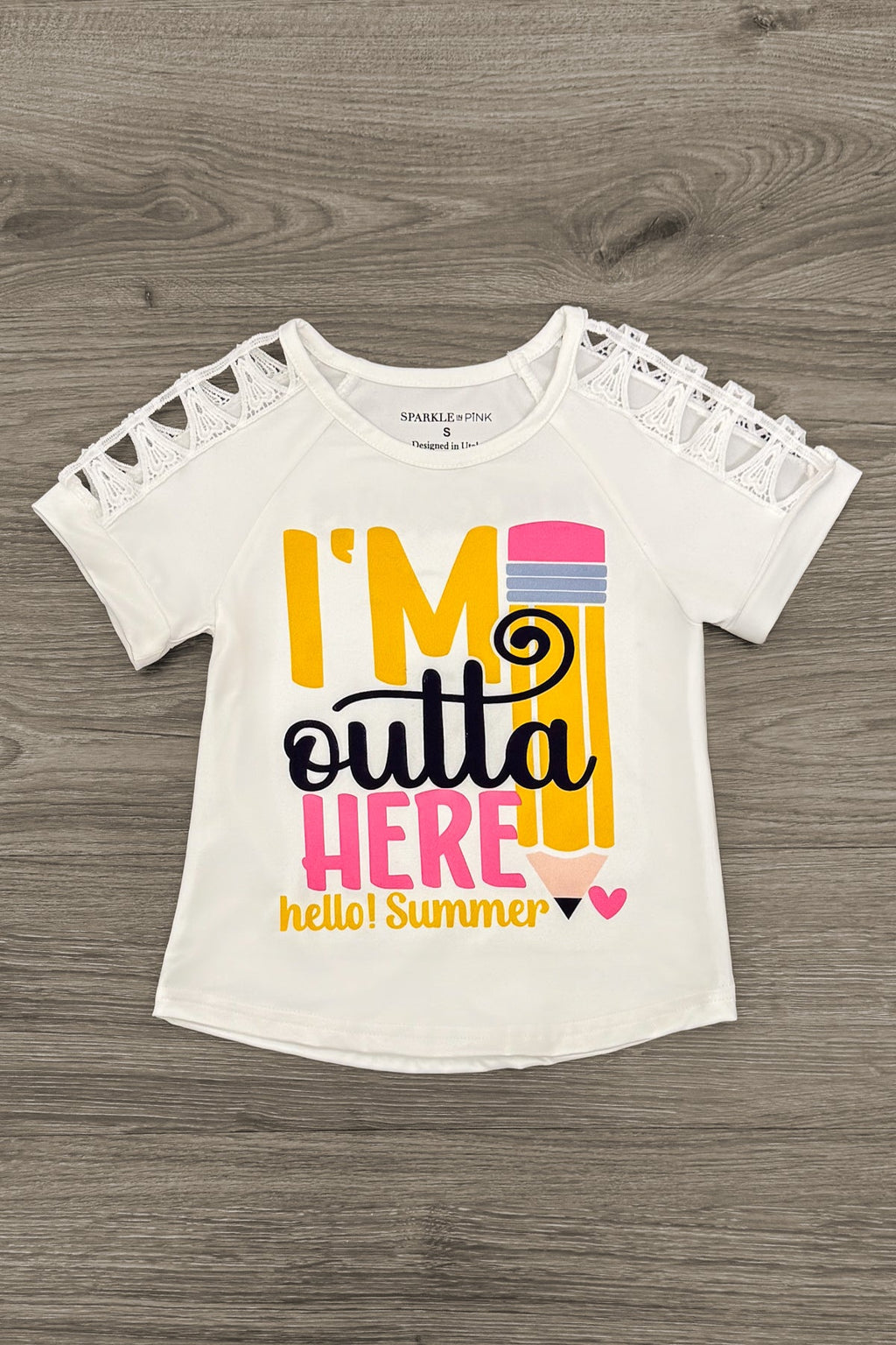 "I'm Outta Here, Hello! Summer" School Top