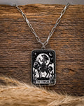 Deadwood Cowgirl Fashion Pendant Necklace