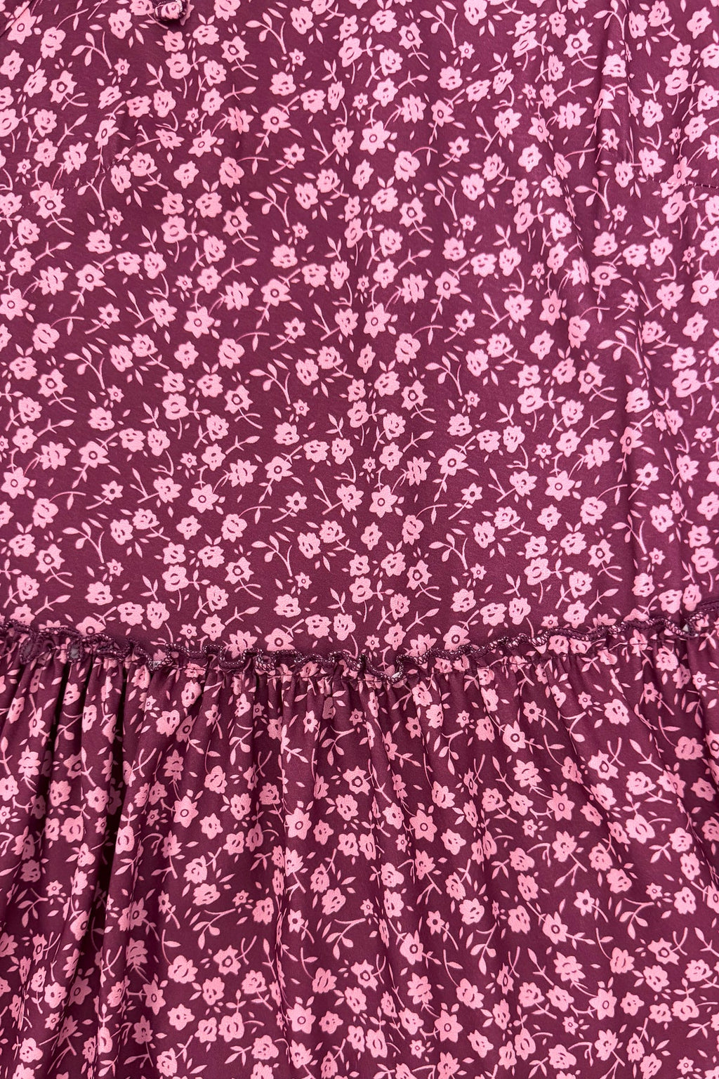Mom & Me - Plum Floral Dress