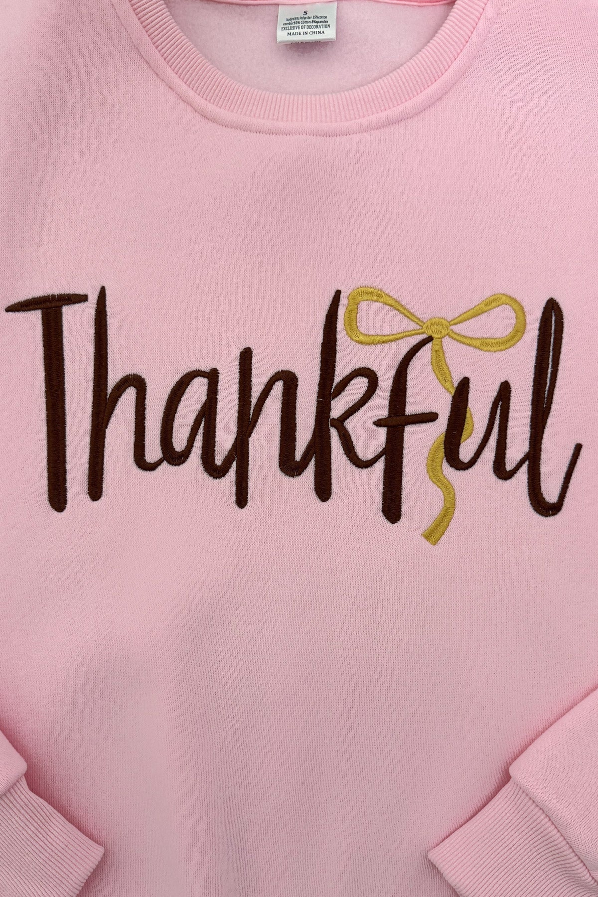 Mom & Me - "Thankful" Pink Pullover & Pant Set