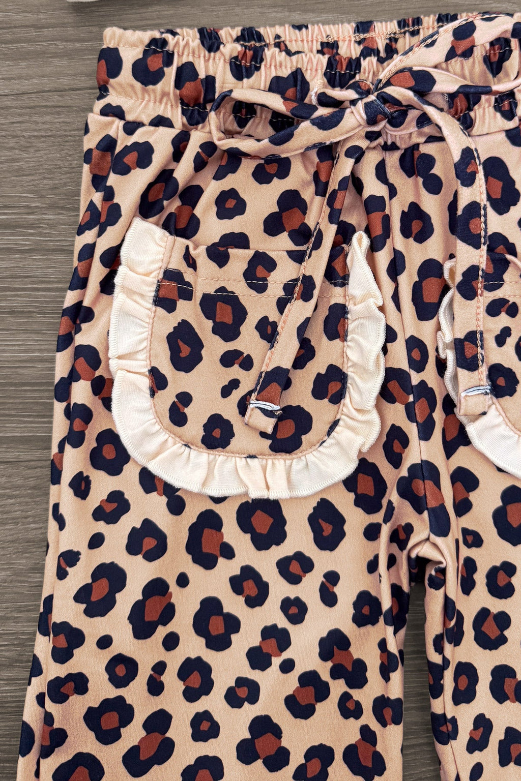 "Thankful" Cheetah Bow Pant Set