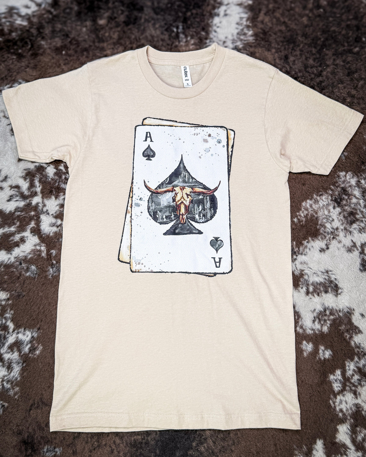 Ace High Longhorn Graphic Tee