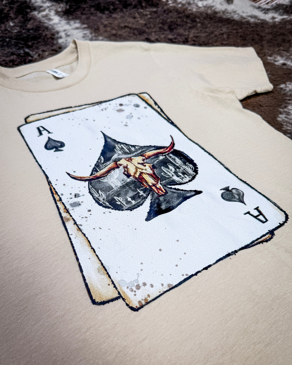 Ace High Longhorn Graphic Tee
