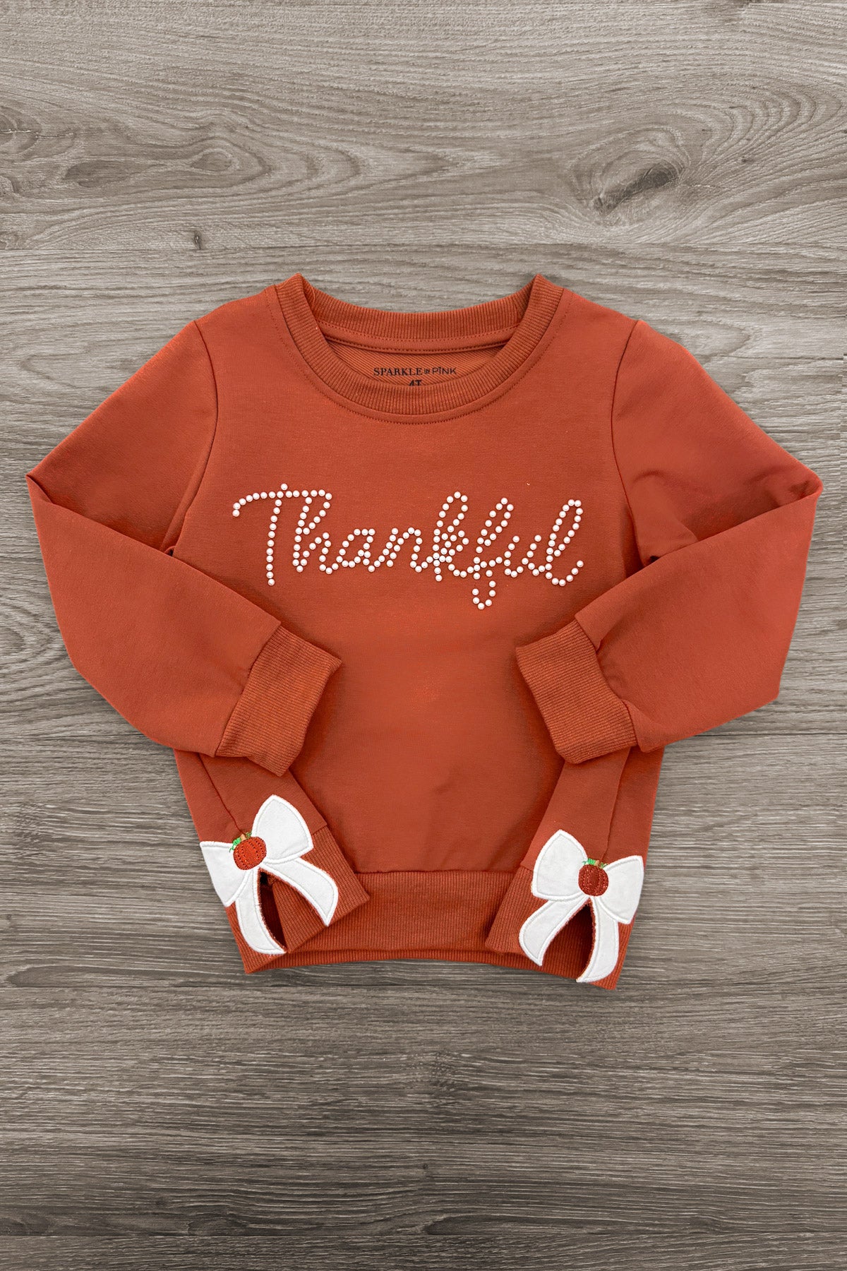 Mom & Me - "Thankful" Bow Pullover