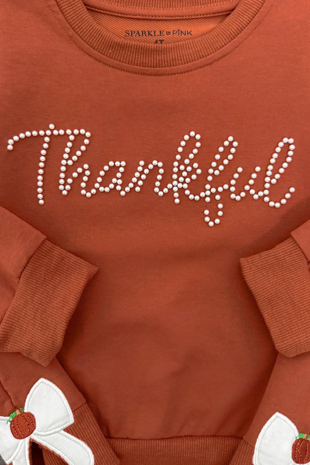 Mom & Me - "Thankful" Bow Pullover