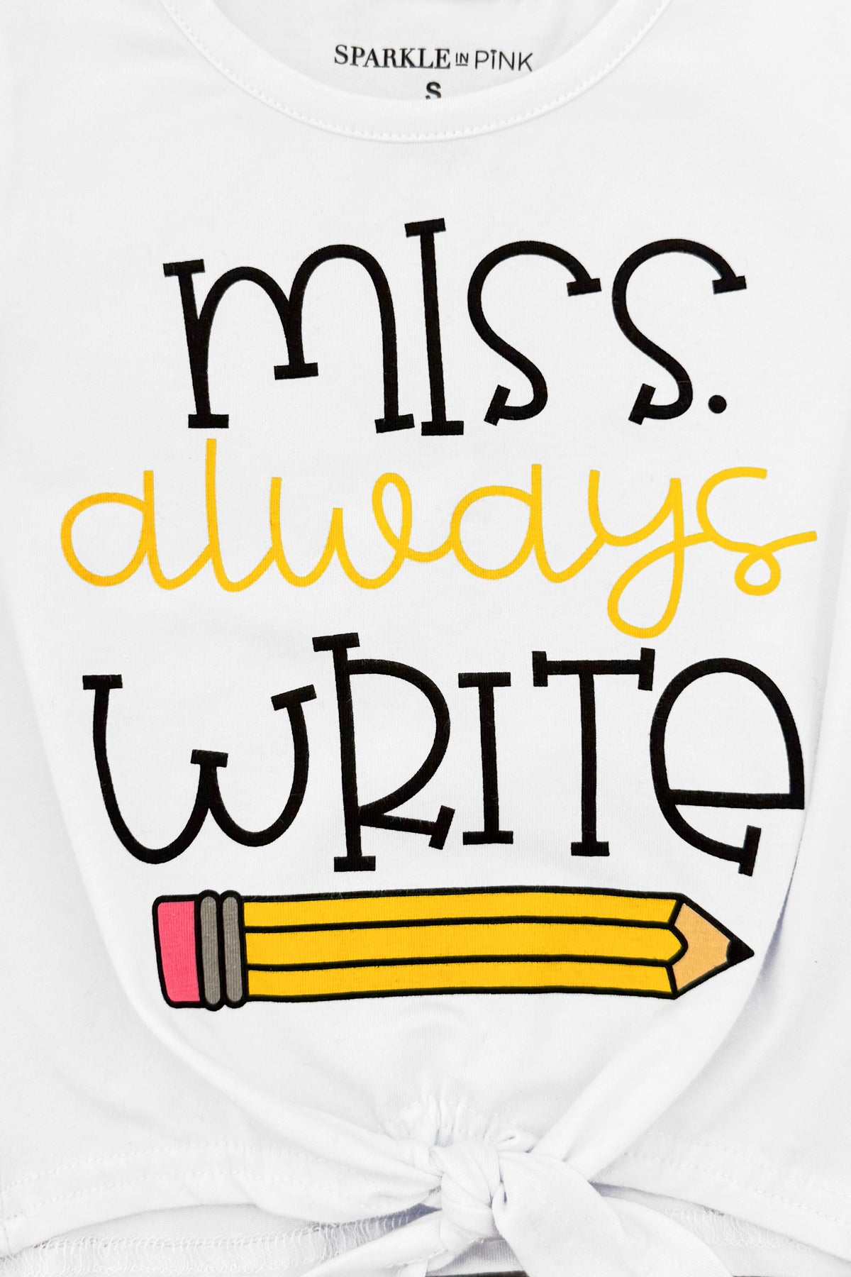 "Miss Always Write" Sequin Bell Bottom Set