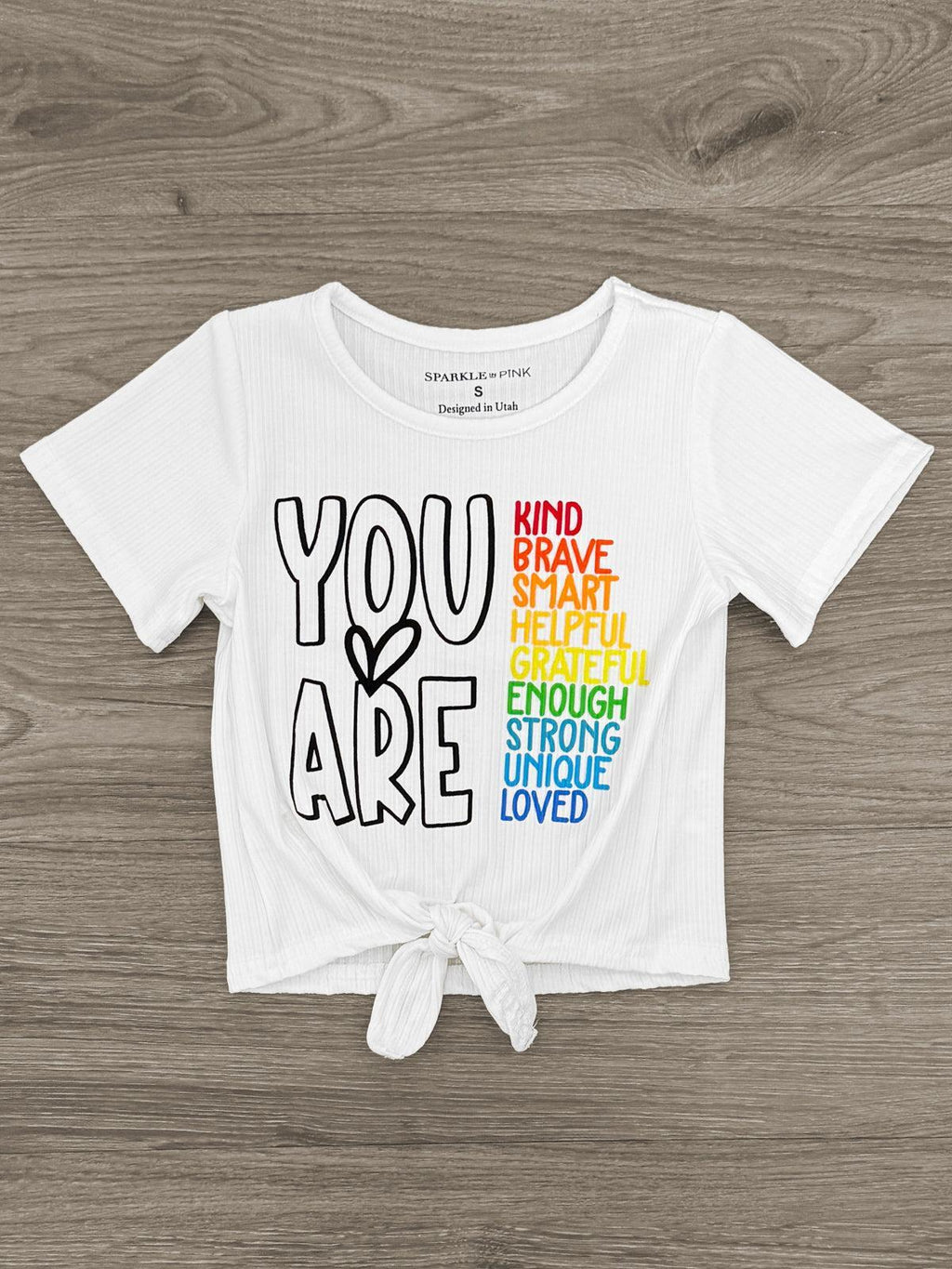 "You Are..." Rainbow Pencil Bell Bottom Set