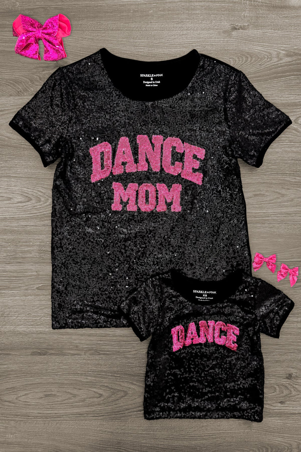 Mom & Me - "Dance & Dance Mom" Sequin Top