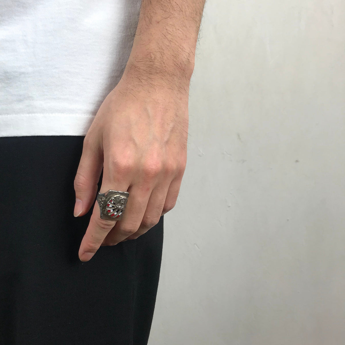 Mexican Biker Ring / Size: 11