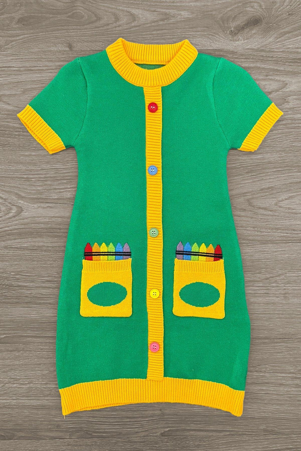Mom & Me - Crayon Box Sweater Dress