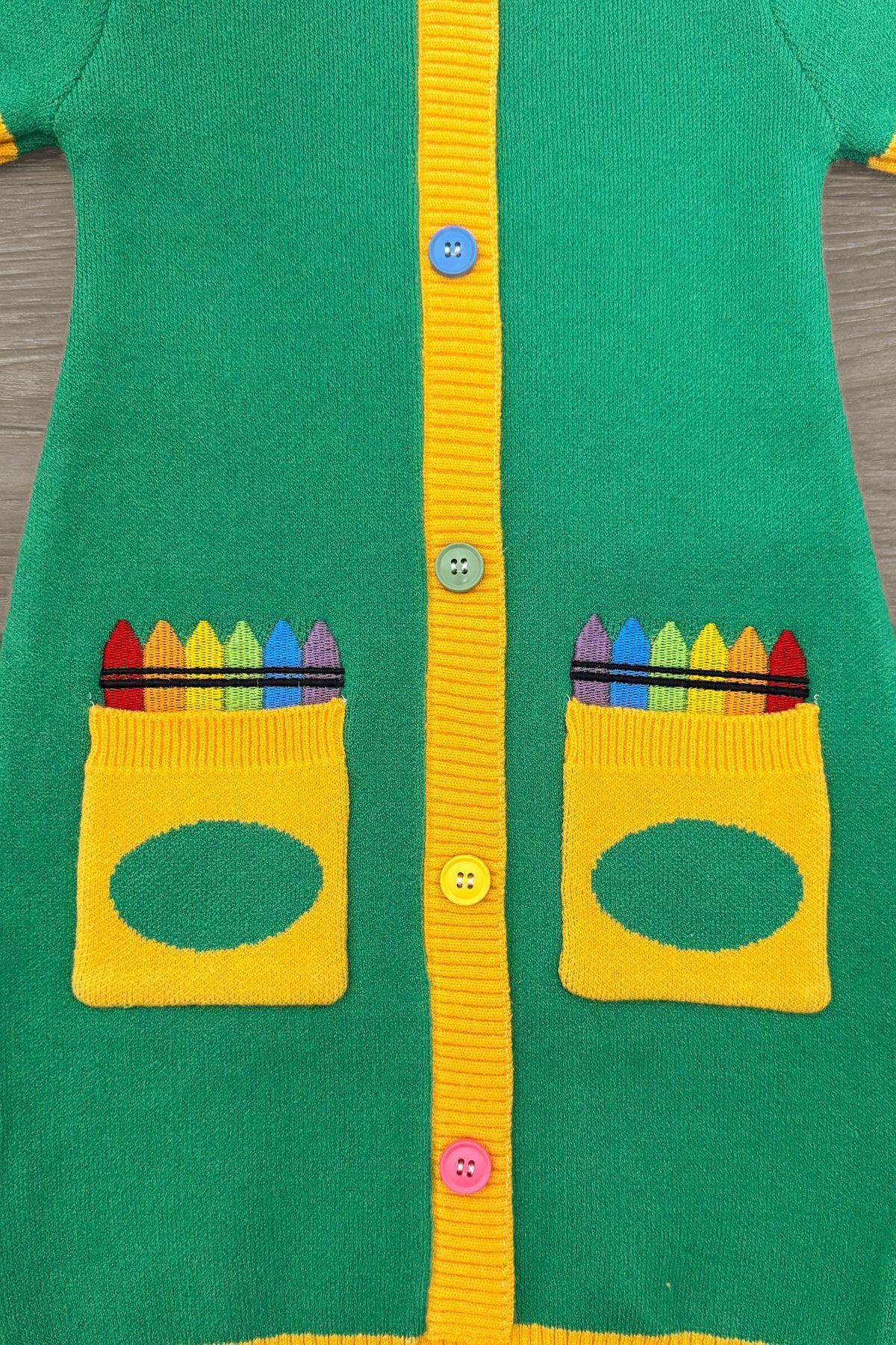 Mom & Me - Crayon Box Sweater Dress