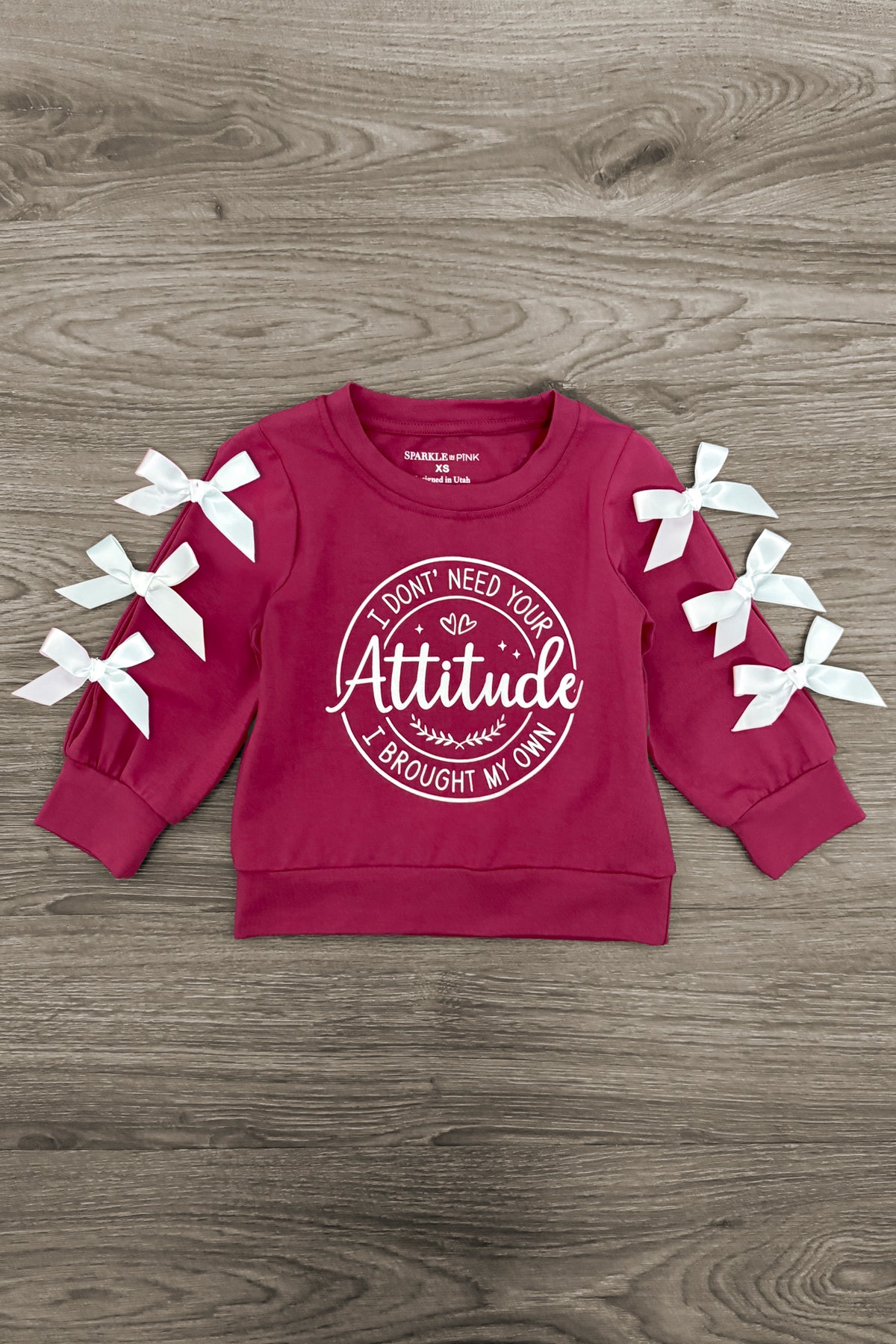 "I Don't Need Your Attitude..." Sequin Bell Bottom Set