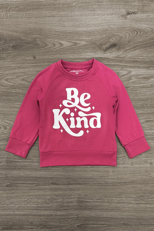 "Be Kind" Pearl Denim Pant Set