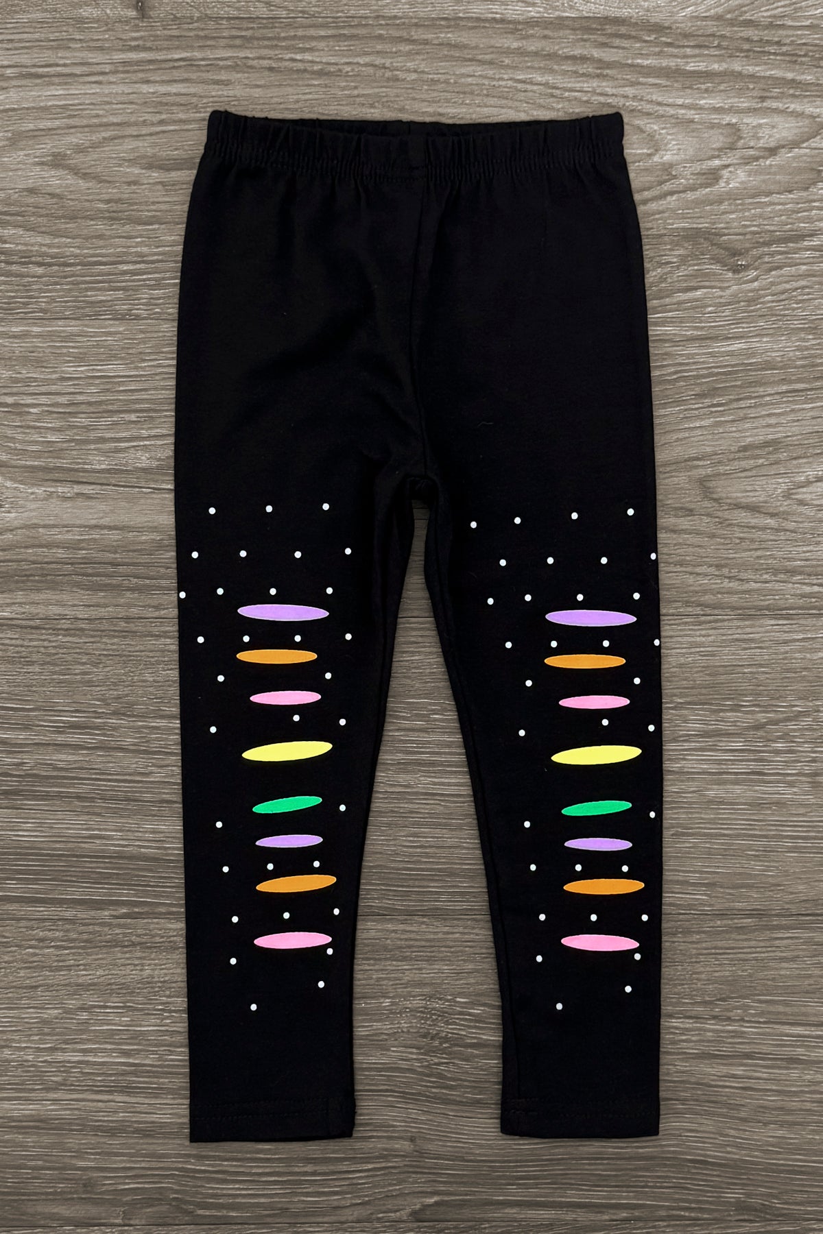 "Sassy" Rainbow Chenille Patch Legging Set