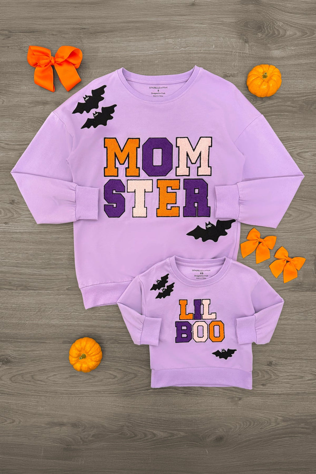 Mom & Kid - "Momster & Lil Boo" Top