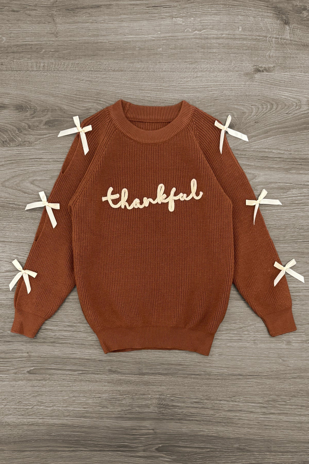 "Thankful" Sweater Tutu Skirt Set