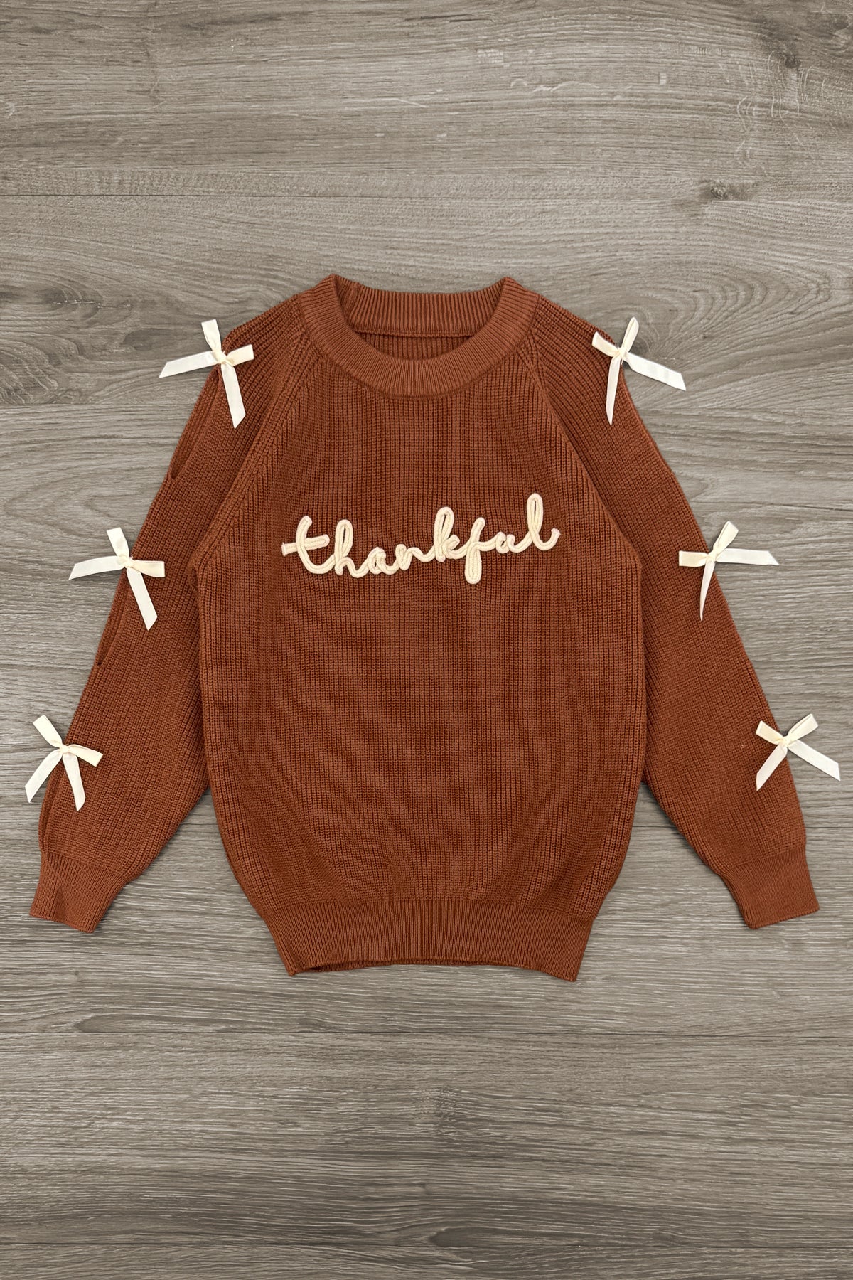 "Thankful" Sweater Tutu Skirt Set