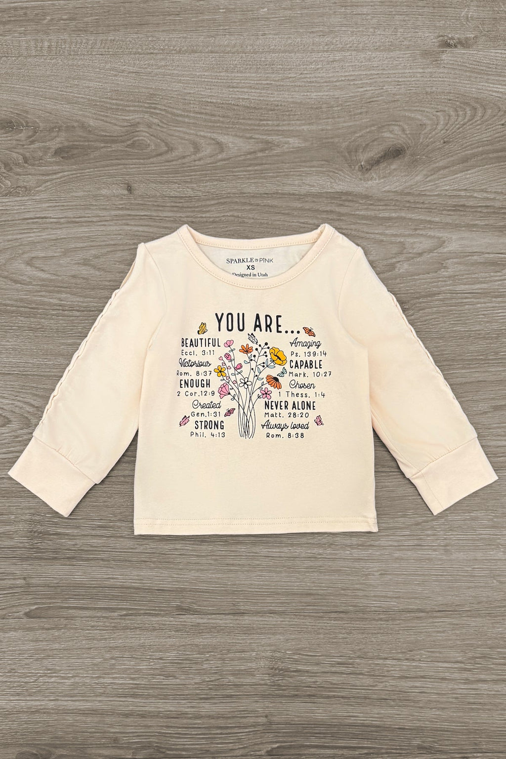"You Are..." Brown Corduroy Flare Set