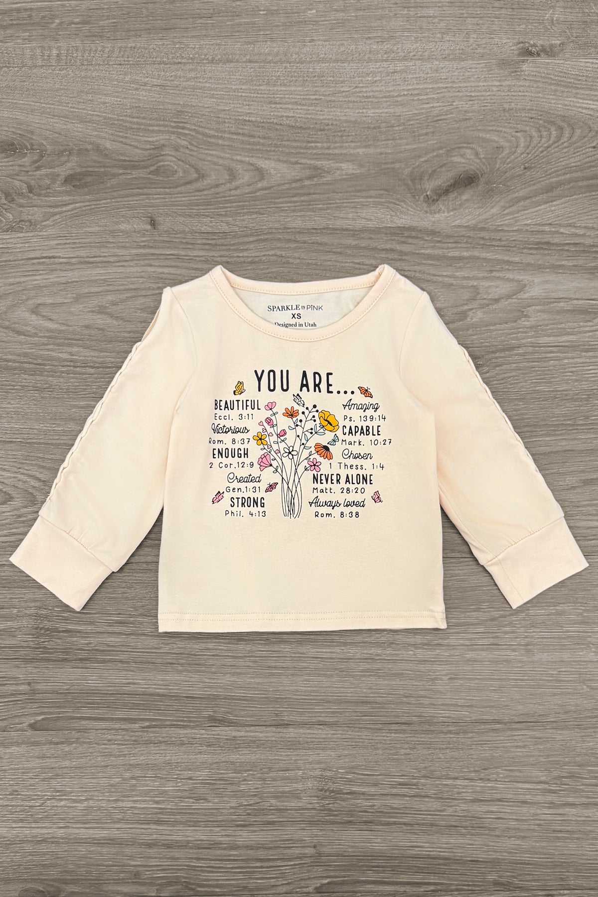 "You Are..." Brown Corduroy Flare Set