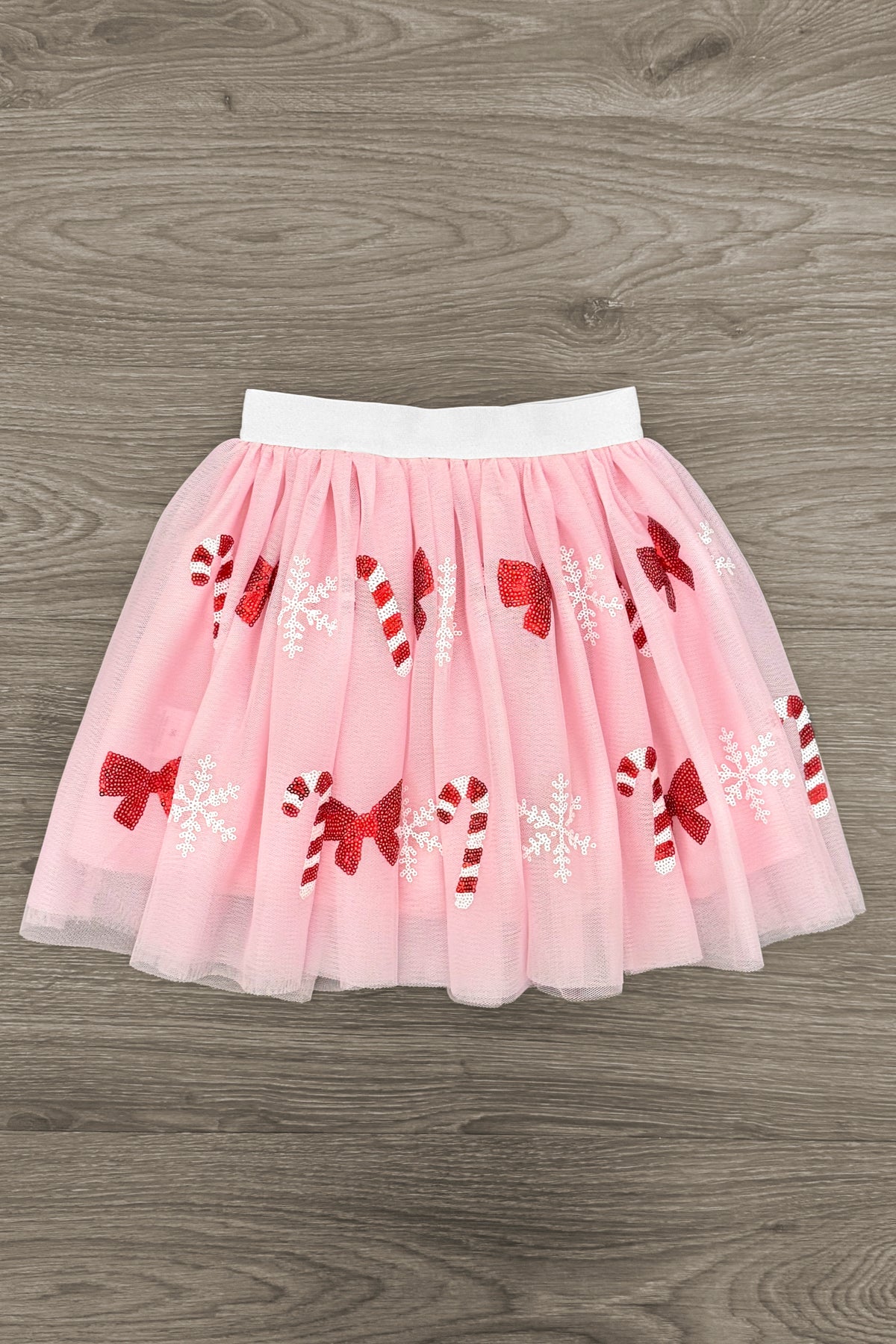 Pink Christmas Tutu Skirt Set