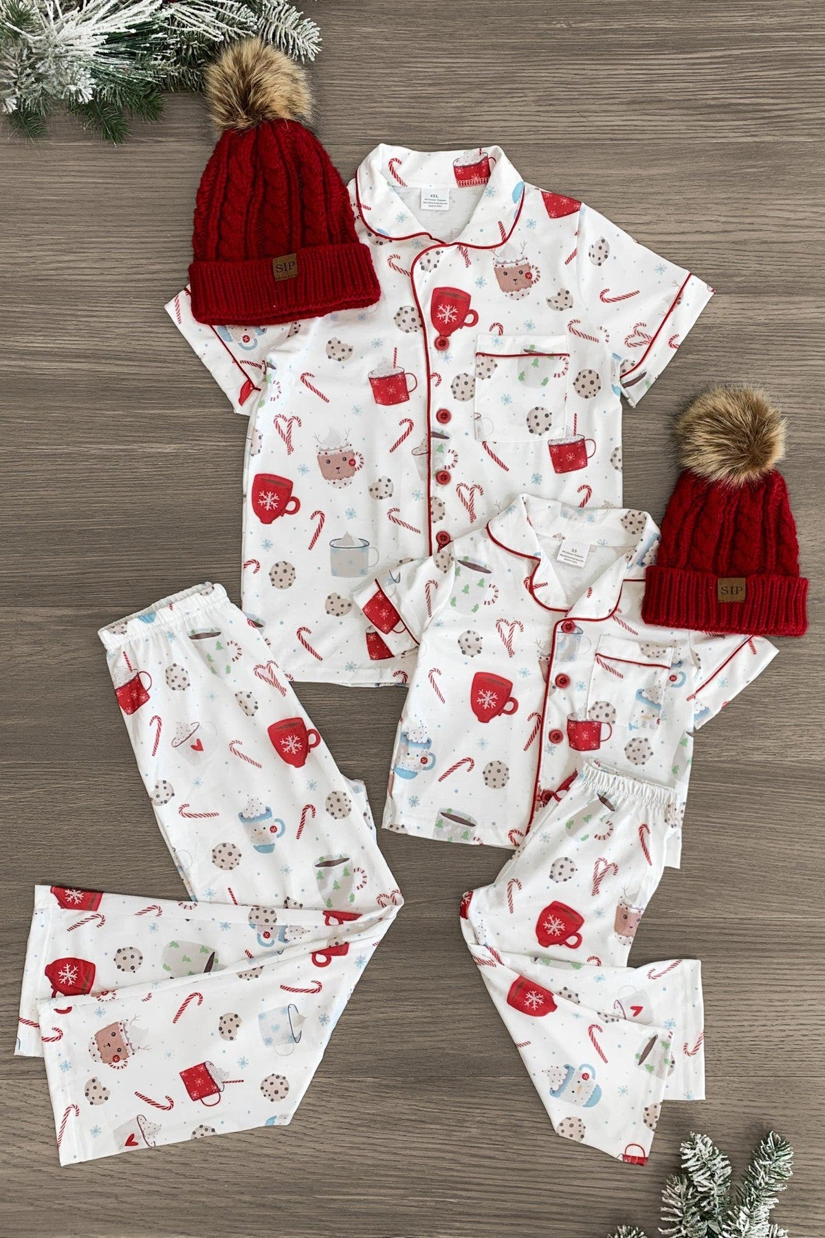 Mom & Me - Cookies & Hot Cocoa Pajamas