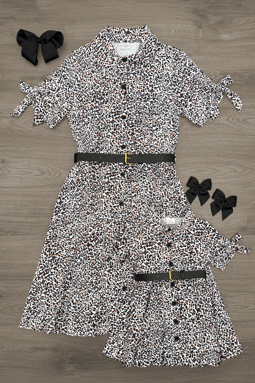 Mom & Me - Leopard Print Dress