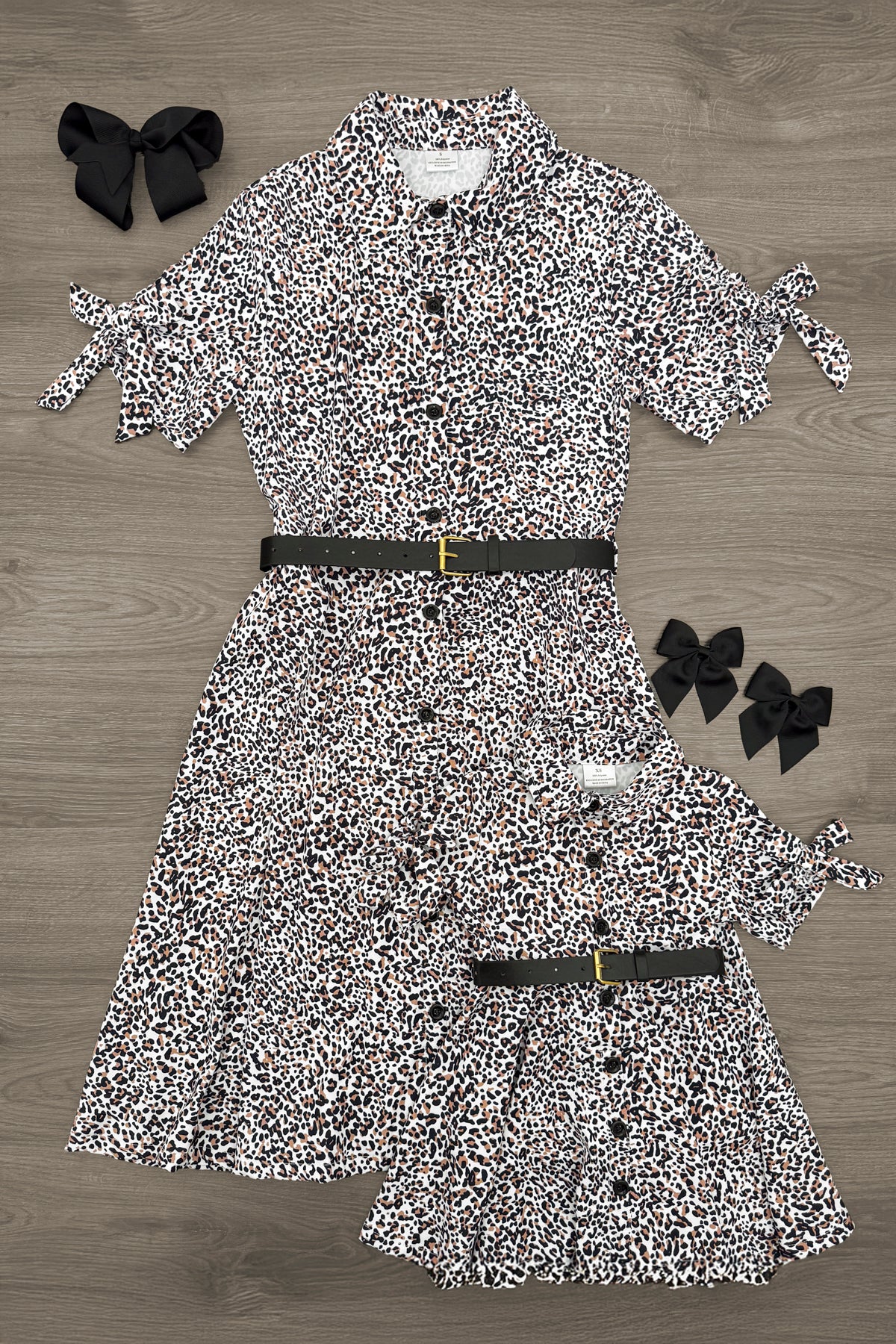 Mom & Me - Leopard Print Dress